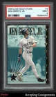 1995 Leaf Gold Stars #4 Ken Griffey Jr. MARINERS HOF 00255/10000 PSA 9 MINT