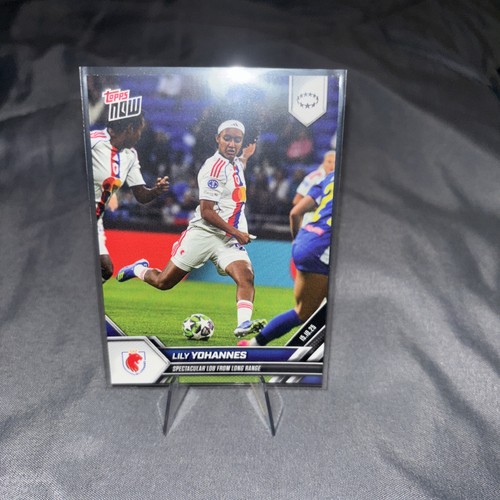 OL Lyonnes – Lily Yohannes - 2025-26 UWCL Topps NOW® - Card 4 - PR: 365