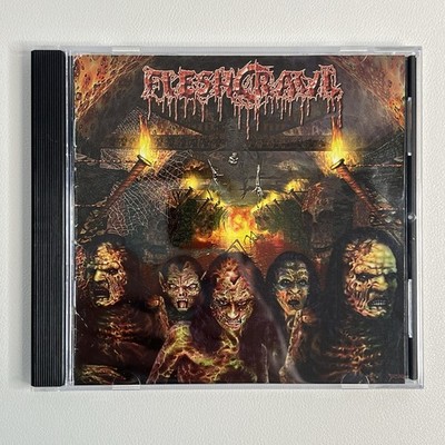 Fleshcrawl As Blood Rains From The Sky CD 2000 Metal Blade Swedish Death Metal