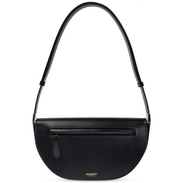 Burberry Small Olympia Handbag Leather Black