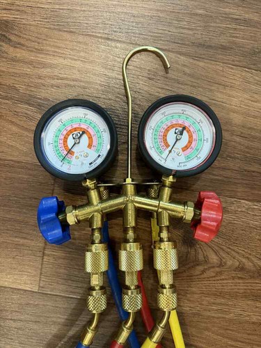 JB Just Better Refrigeration Manifold Gauge & Hoses R-22 R-410A R-404A TS 844 - Picture 2 of 2