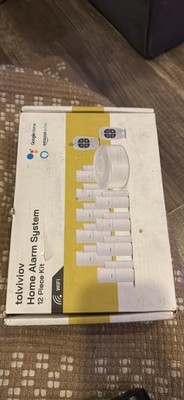 Tolviviov Home Alarm System 12 Piece Kit Google Home Amazon Echo