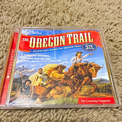 The Learning Company The Oregon Trail 5th Edition CD for Windows/Mac English