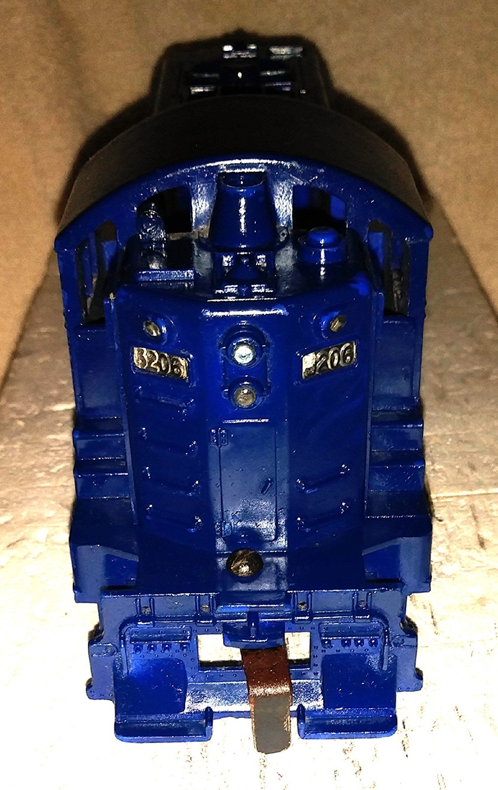 RARE NOSTALGIC 1948 MARX 501 C&O DIESEL & 3-LIONEL CARS TRAIN SET EXCELLENT NICE thumbnail 5