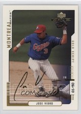 2000 Upper Deck MVP Gold Script 1/50 Jose Vidro #86 06mc