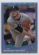 2013 Topps Chrome Blue Refractor /199 Brandon Maurer #102 1u6