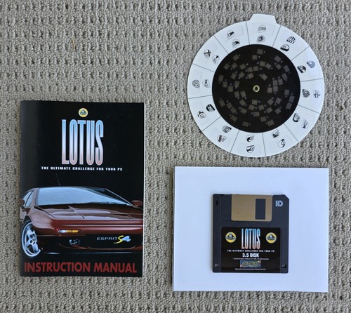 Lotus Esprit Turbo Challenge Game - Gremlin - PC DOS 3.5" Floppy