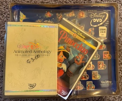 Walt Disney Animated Anthology DVD Box Set BRAND NEW Pinocchio Little Mermaid