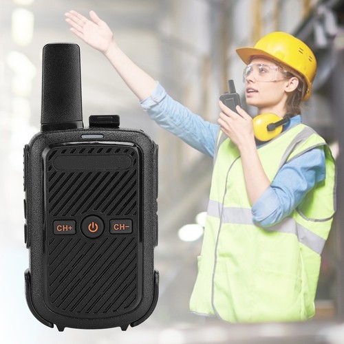 2Pcs T17 400‑470Mhz Mini Walkie Talkie Two Way Radio With Belt Buckle (Us 10 IDM - Zdjęcie 11 z 12