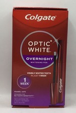 Colgate Optic White Overnight Teeth Whitening Pen Hydrogen Peroxide Exp 12/26