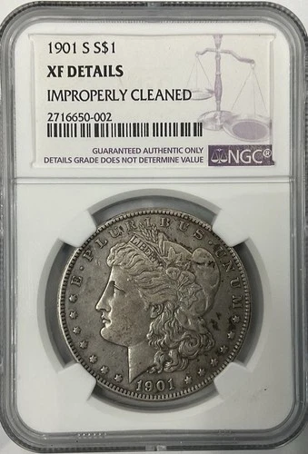 1901-S Morgan Dollar — photo from another recent sale