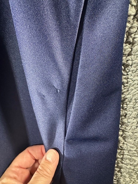 Speechless Navy Blue Sequins Flutter Fun Dress St… - image 5