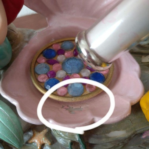 Ariel Music Box "Part of Your World" Kaleidoscope Theme Vintage Collectible - Picture 7 of 8