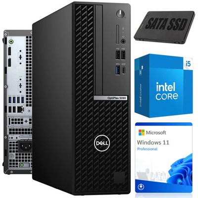PC Computer Dell OptiPlex 5090 SFF i5-10505 8GB 480GB SSD Win11 Pro Klasse A
