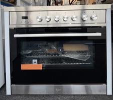 BUSH BRCP90ESS 90CM ELECTRIC RANGE COOKER - STAINLESS STEEL