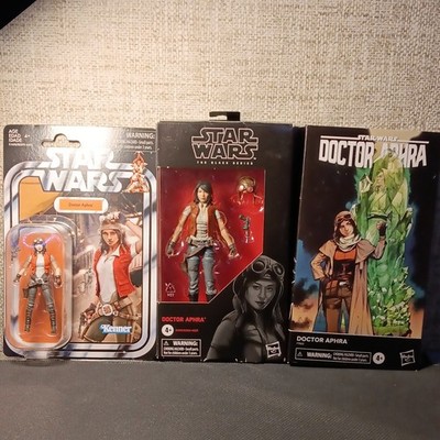 Star Wars Doctor Aphra 3er Pack, nagelneu und nie geöffnet in sehr gutem Zustand