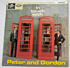 PETER AND GORDON "IN TOUCH WITH..." ORIG 1964 UK MONO VINYL LP COLUMBIA EMI