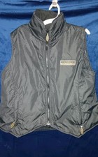 Vintage Gerbing's Heated Motorcycle Vest Black Size 44 w/ wires and connectors
