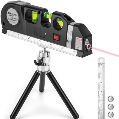 THE BEST MULTIPURPOSE LASER LEVEL TOOL WITH TRIPOD   LASER LEVEL LINE KIT