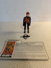 1997 Gi Joe Stars and Stripes 3.75" Scarlett v3 Figure Complete w/ Filecard