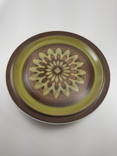 12" Electra Steinzeug Runde Platte in Regency 9012 von Casual Ceram, Japan - Bild 2 von 6