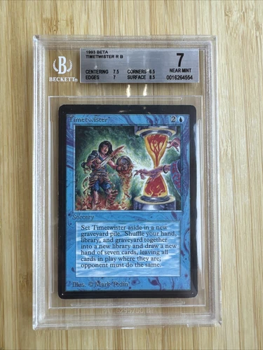 Timetwister Beta MTG BGS Graded  7.5/6.5/7/8.5 A Beauty NEAR MINT (RG) 4RCards