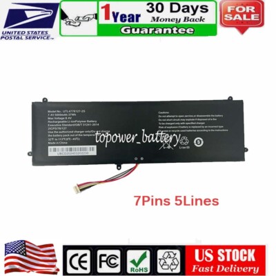 5 Lines UTL4776127-2S Battery for PRESTIGIO Smartbook 141 C2 Laptop