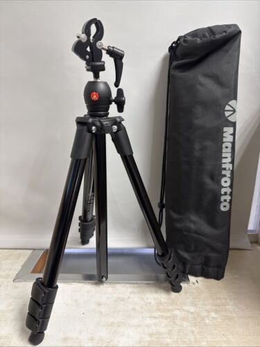 Manfrotto Compact Light Aluminum Tripod (Black) - Picture 3 of 5