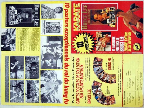 Bruce Lee Poster from Karate Magazine 57 x 42 cm - Picture 2 of 2