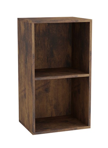 Cube, 2, 3 or 4 Tier Wooden Bookcase Shelving Display Storage Shelf Unit Wood - Picture 20 of 44