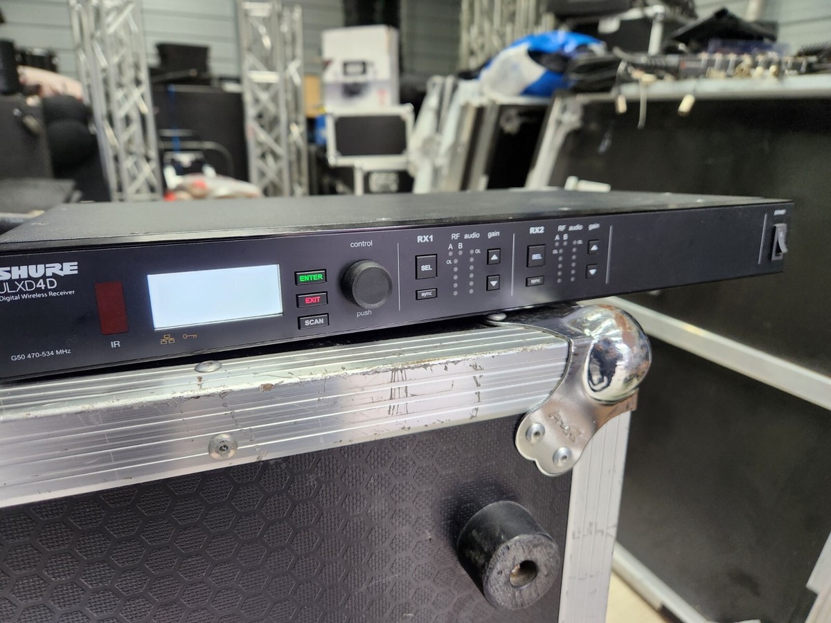 Shure ULXD4D Dual-Channel Digital Wireless Receiver