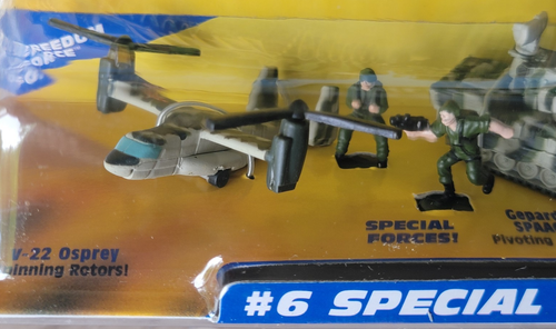 Vintage New 1998 Galoob Micro Machines Military #6 V-22 Osprey C-130 Hercules - Picture 9 of 11