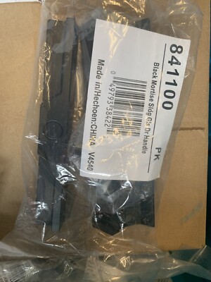 Surface Sliding Glass Door Handle Black