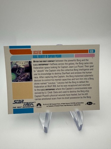 Star Trek The Next Generation Trading Cards Singles Impel 1992 NEW YOU PICK CARD - Picture 70 of 242