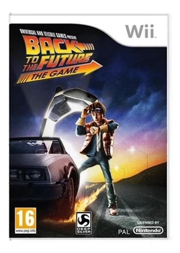 Back to the Future The Game - Nintendo Wii Action Adventure Video Game