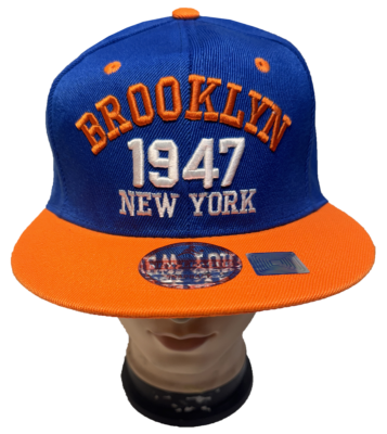 キャップ NEW YORK BROOKLYN SNAP BACK US LIMITED BROOKLYN NEW YORK 1947 3D Embroidered Snapback Adjustable Baseball