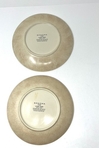 Sonoma Life Style Home Winter Fields Christmas 8" Salad Plates Set of 2 - Bild 4 von 6