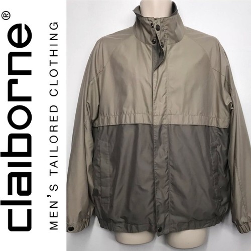 claiborne outerwear microfiber jacket