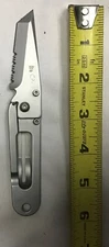 CRKT Ed Halligan K.I.S.S. Engineered Pocket Knife / Money Clip - PRE OWNED