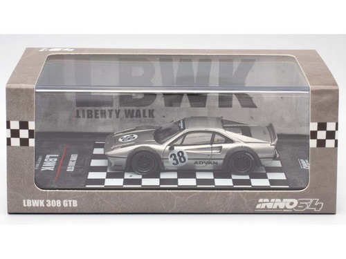 FERRARI 308 GTB LBWK - grey - INNO 1:64 - Picture 6 of 6
