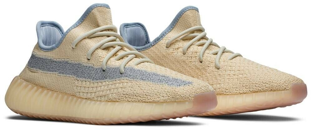yeezy v2 linen on feet