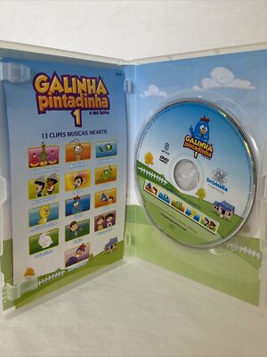 Brazil GALINHA PINTADINHA PORTUGUESE BABIES KIDS 4-DVD SET 2