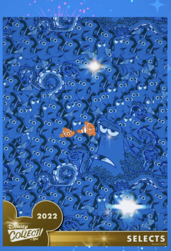 Topps Disney Collect SELECTS 22 FEELING BLUE Base And Motion Cards Digital Cards - Picture 1 of 1