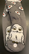 1 PAAR HARRY POTTER EULE HEDWIG DAMEN HAUSSOCKEN ABS PLÜSCH HÜTTENSOCKEN 39-42