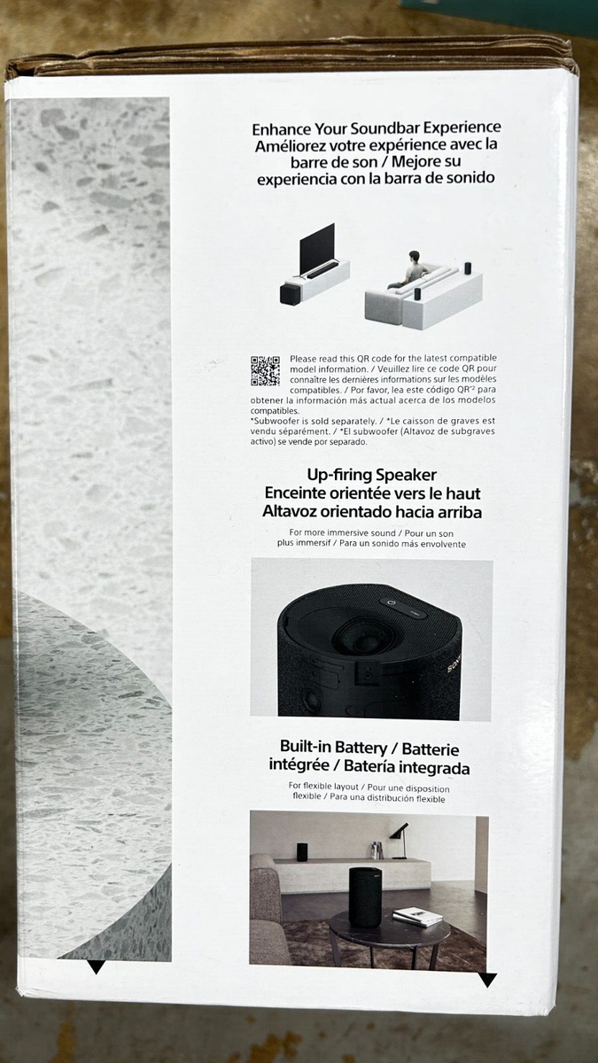 Sony SA-RS5 Wireless Rear Speakers for Soundbar.. | eBay Sony SA-RS5 Wireless Rear Speakers for Soundbar.. | eBay