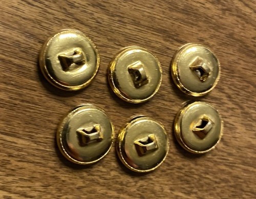 Forenza Extra Buttons Shirt Cuff Blazer Jacket Sewing Anchor Wreath Lot of 6 A8 - Picture 8 of 12