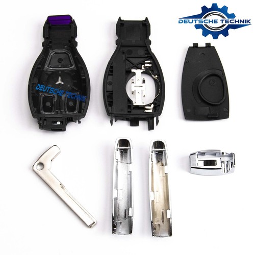 LLAVE FUNDA CARCASA CON 3 BOTONES PARA MERCEDES C207 S212 W221 W222 R172 A B CLK - Imagen 7 de 8