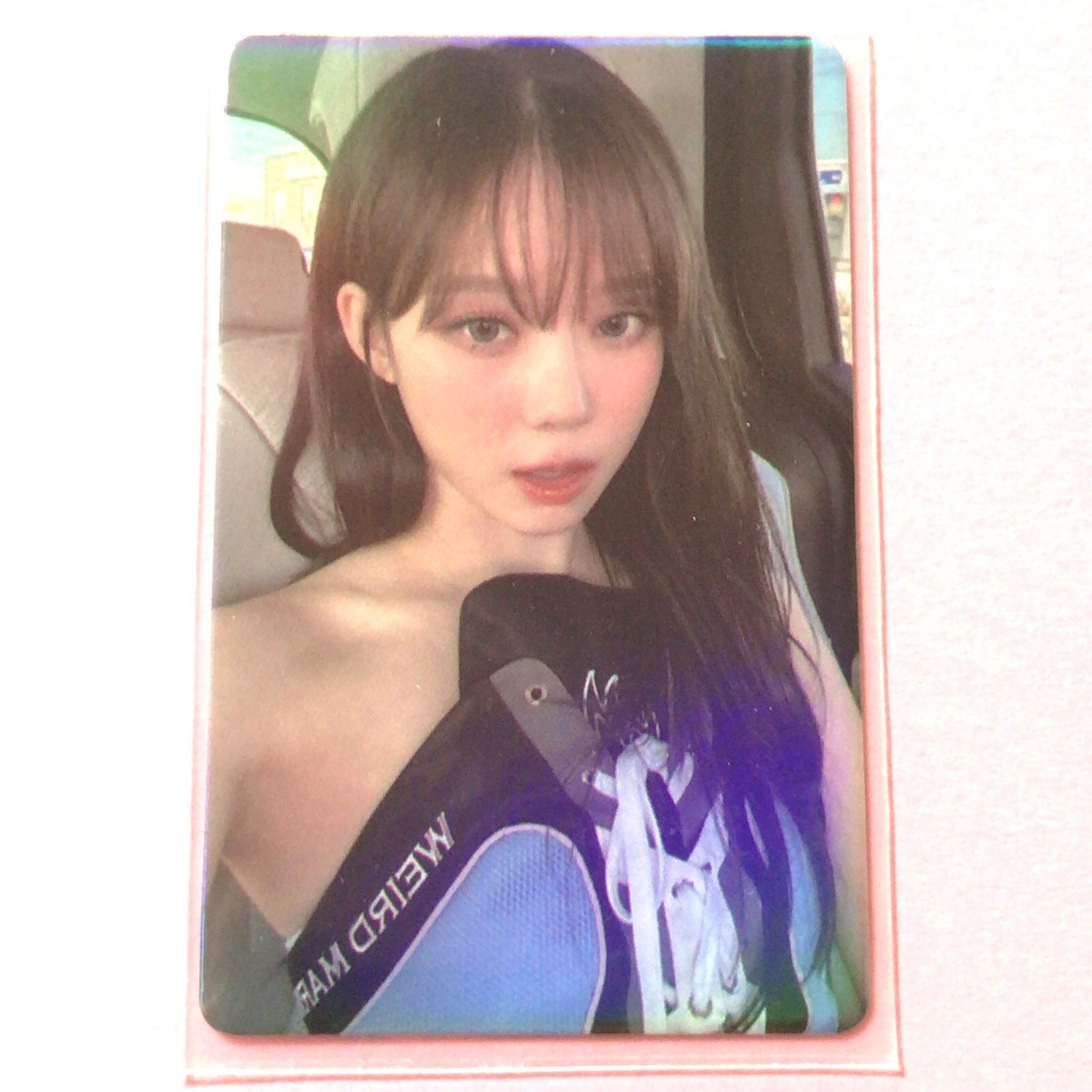 CALL ME WINTER Aespa TCG Corset dress inside the car Foil KPOP