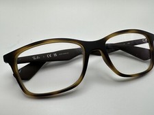 Ray Ban Tortoise 7047 5573 54-17-140 Made In Brazil Eyeglasses Frames Only