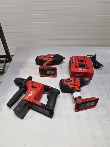 Hilti Tool Set: TE 6-A, SIW 22T-A, C7/24 Charger - Working, Used